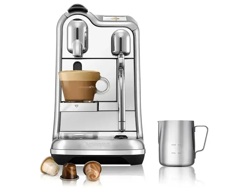 Капсульна кавоварка SAGE Nespresso Creatista Pro (SNE900BSS4EPL1)