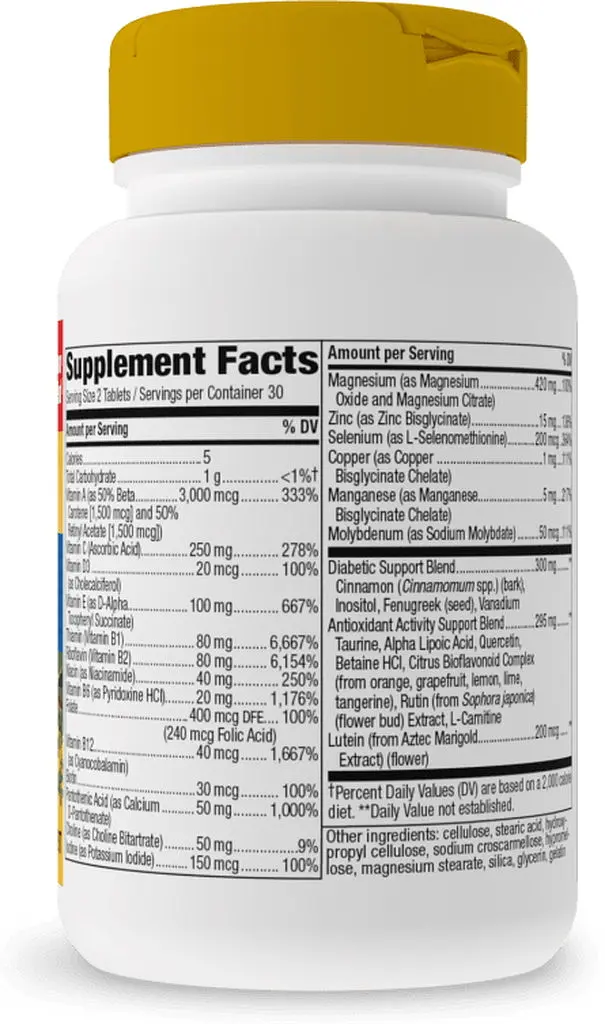 Витамины и минералы Nature's Way Completia Diabetic, 60 таблеток - фото 2