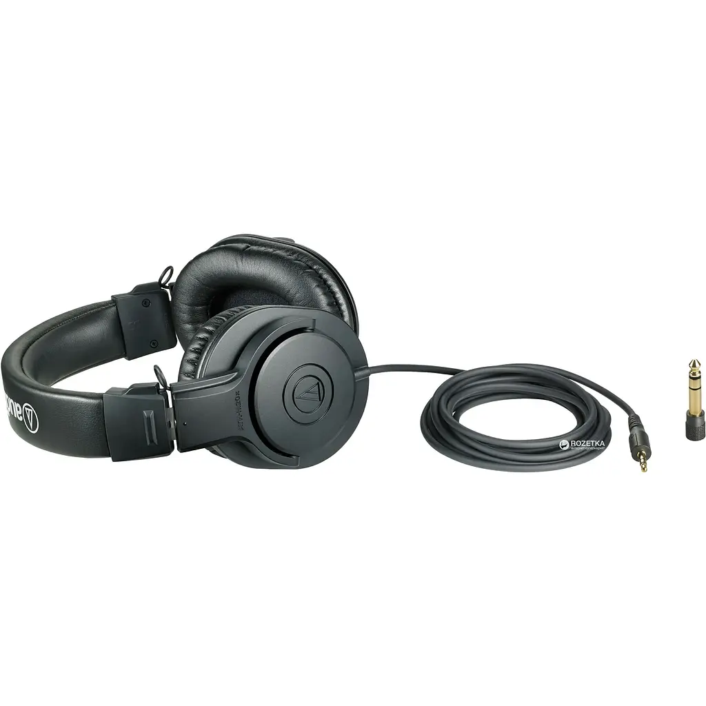 Навушники Audio-Technica ATH-M20x Black - фото 3