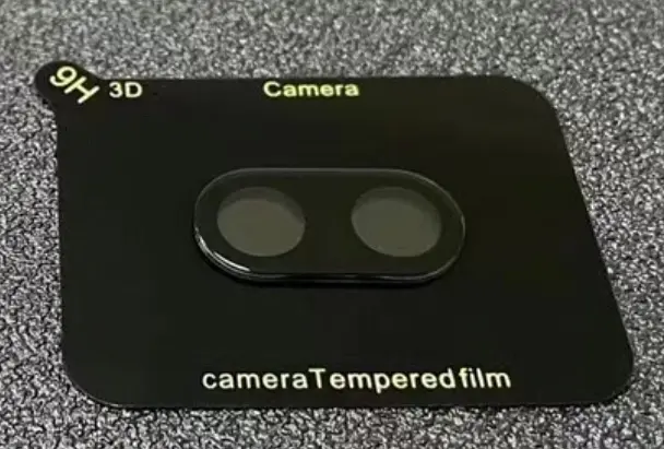 Защитное стекло на камеру DK 3D Color Glass для Samsung Galaxy Z Flip3 5G F711 black - фото 2
