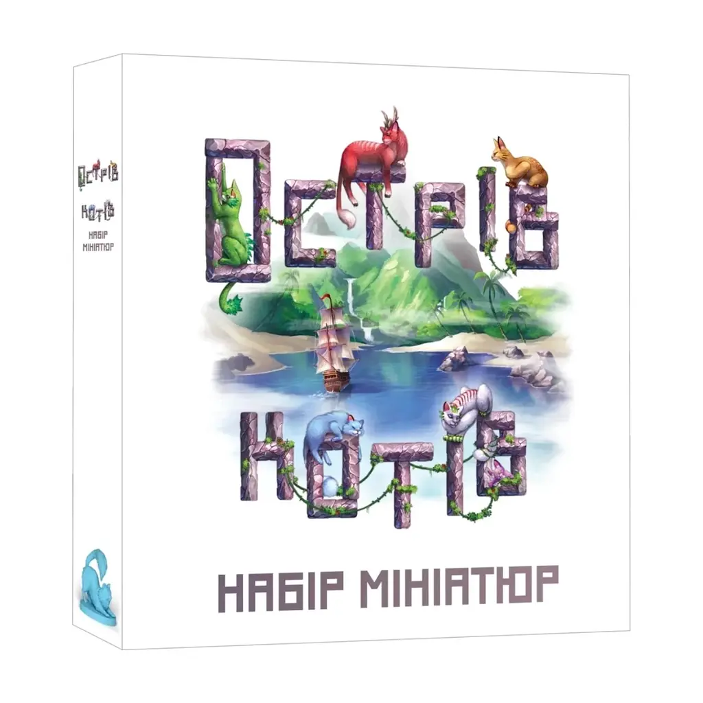 Настільна гра Geekach Games Острів котів: Набір мініатюр (The Isle of Cats: Miniature Pack) (укр.) доповнення (GKCH210mp)