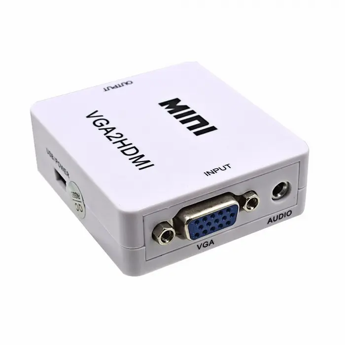 Конвертер перехідник відеосигналу VGA to HDMI + аудіо - фото 4