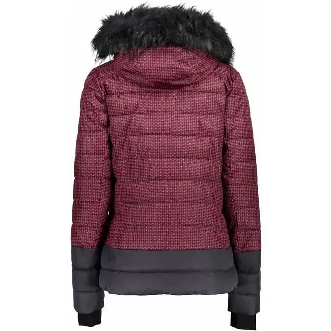 Куртка CMP Woman Jacket Zip Hood 39W1656 Merlot XXS (1097-39W1656F-11ZD 34) - фото 2