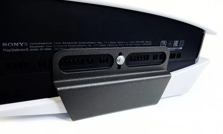 Кріплення на стіну ViMount Sony PlayStation 5/ 5 Digital/ 5 Pro Black (vim-106) [59699] - фото 5