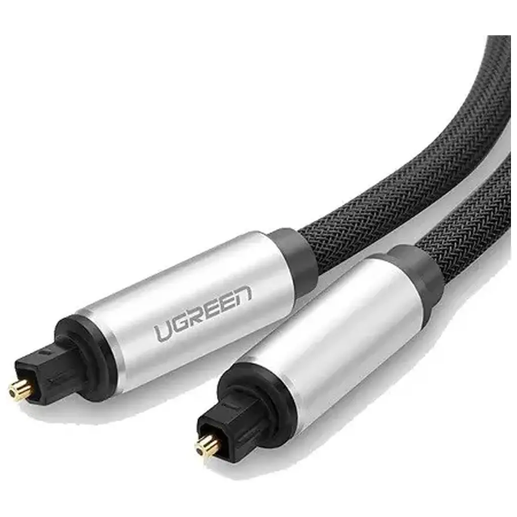 Кабель мультимедійний Optical Toslink 1.5m AV108 black Ugreen (10542) - фото 4