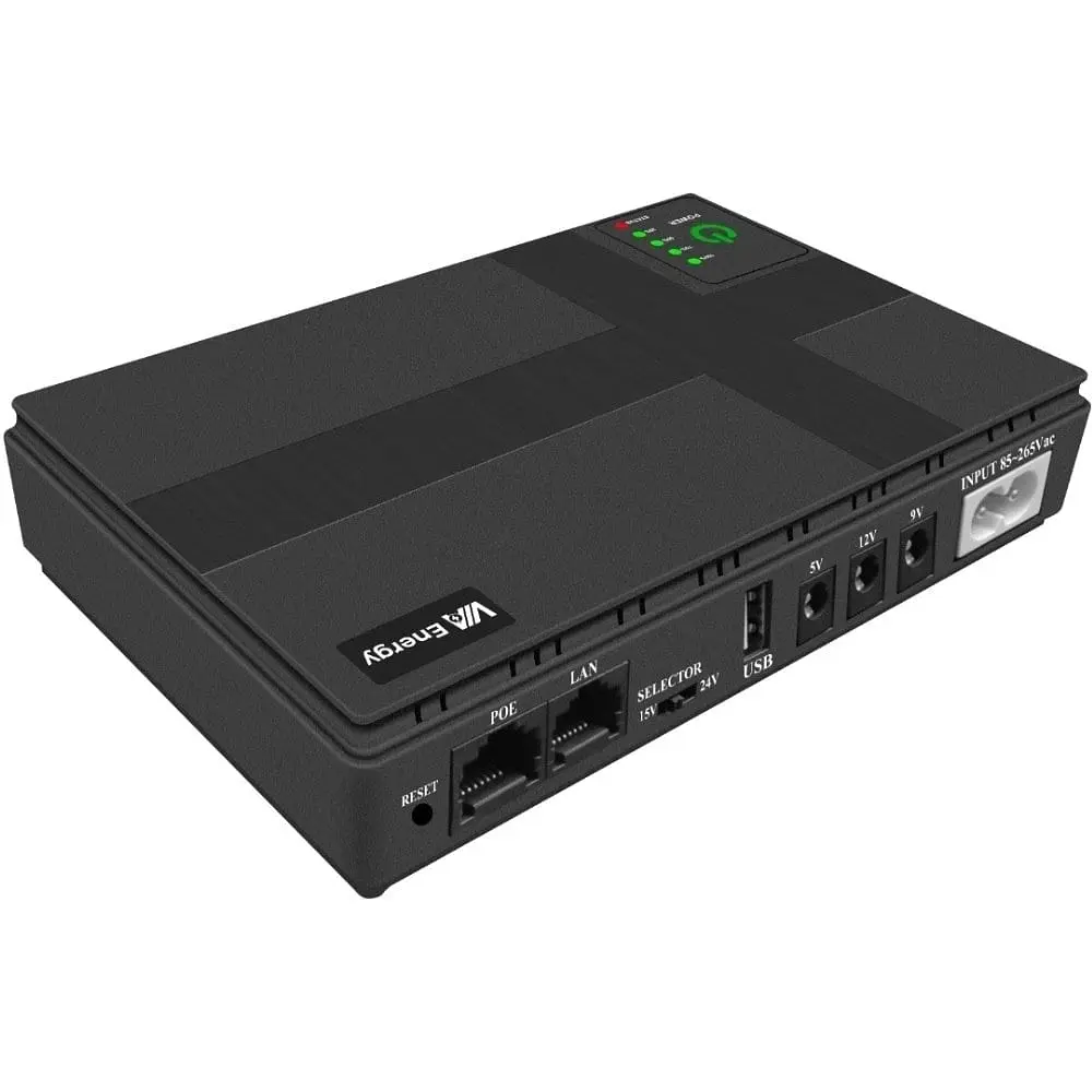 Джерело безперебійного живлення VIA Energy Mini UPS 2.0 10400mAh 36W (99-00012795) - фото 2