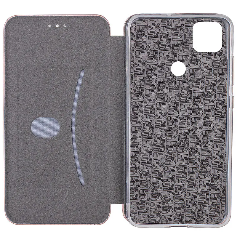 Шкіряний чохол-книжка Classy для Xiaomi Redmi 9C / 10A Золотий - фото 3