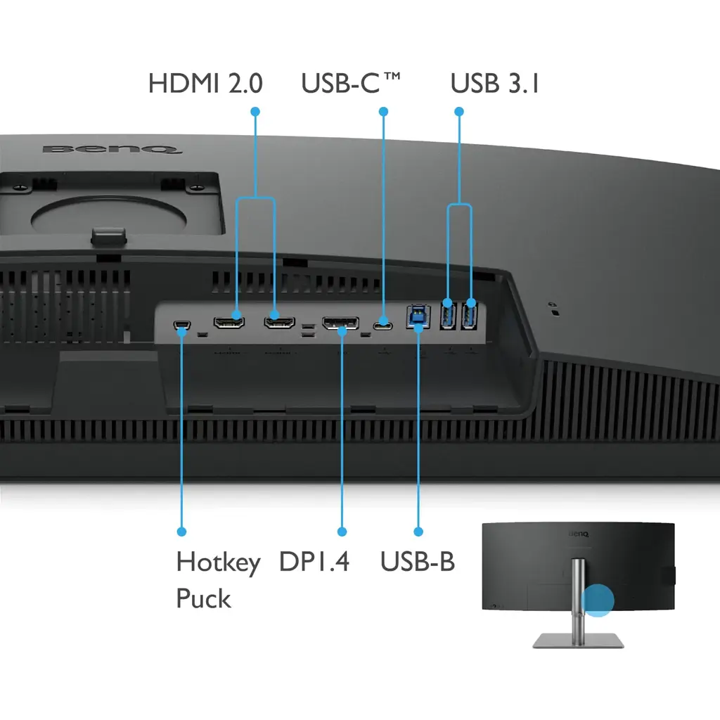 Монітор BenQ PD3420Q (9H.LJHLB.QPE) - фото 10
