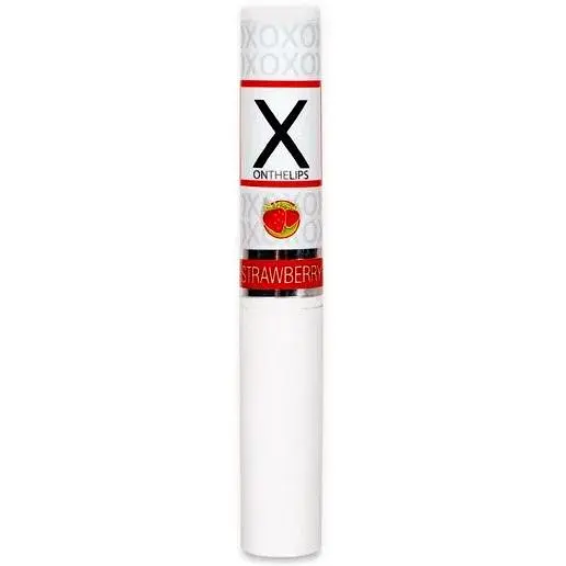 Стимулювальний бальзам для губ унісекс Sensuva - X on The Lips Strawberry - фото 3
