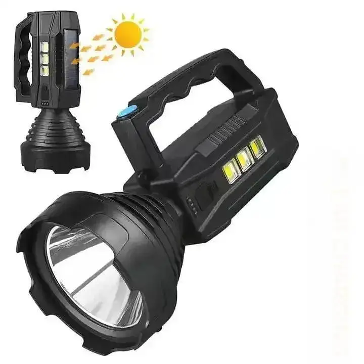 Універсальний LED ліхтар 8809T з COB панеллю та сонячною зарядкою ∙ Світлодіодний ліхтар 8809T - фото 3