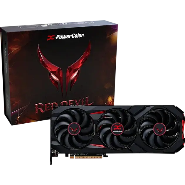 Відеокарта AMD Radeon RX 9070 XT 16GB PowerColor Red Devil (RX 9070 XT 16G-E/OC) - фото 4