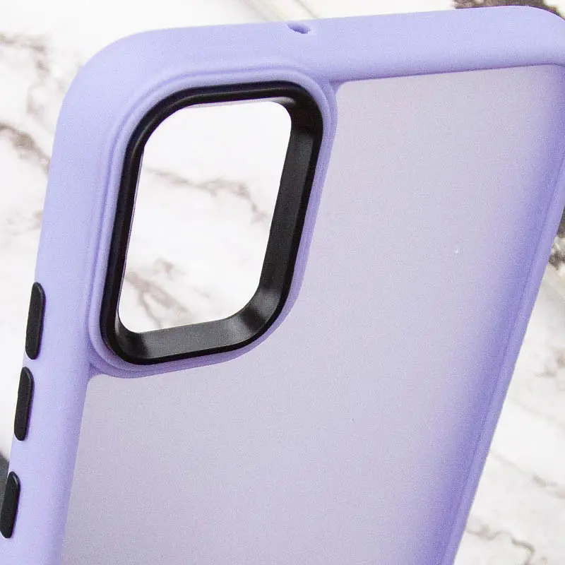 Чохол TPU+PC Lyon Frosted для Samsung Galaxy A50 (A505F) / A50s / A30s Purple - фото 5