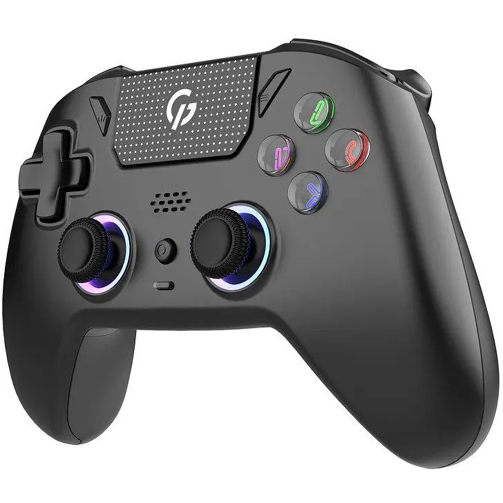 Геймпад Bluetooth джойстик GamePro GPS-13B Bluetooth 5.3/USB (PC/iOS/Android/PS3/PS4) RGB Black - фото 2