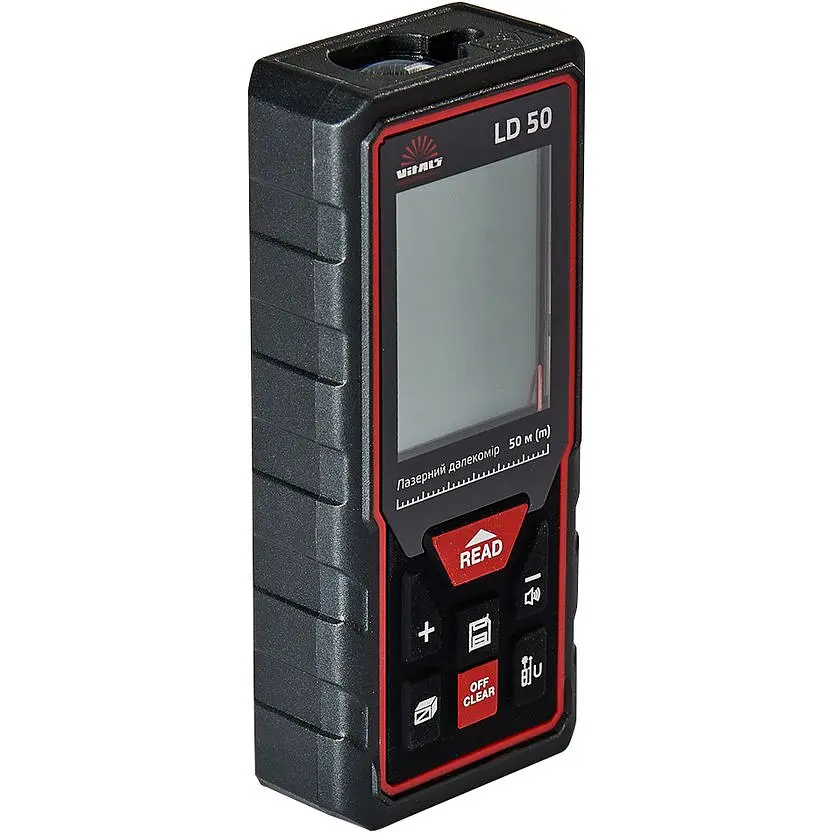 Лазерний далекомір Vitals Professional LD 50 чорний (162517) - фото 3