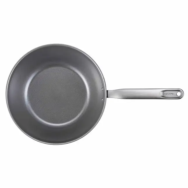 Сковорода WOK Fiskars All Steel 28 см 1064747 - фото 3