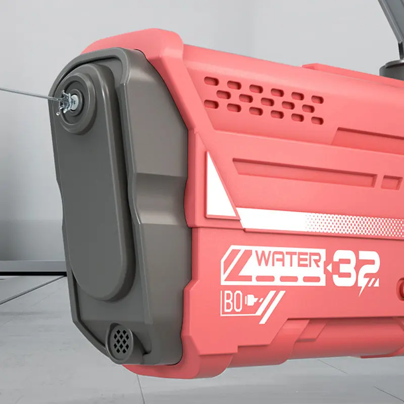 Водяний акумуляторний автомат Space Model Water Gun 9002A (750ml) with lithium battery Red - фото 5
