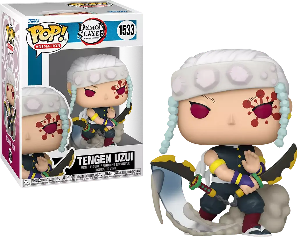Фігурка Funko Pop Demon Slayer Tengen Uzui Клинок, що розсікає демонів Тенген Удзуі 10 см (FP DS TU 1533) - фото 2