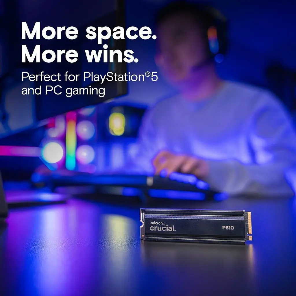 SSD накопичувач Crucial P510 1TB with Heatsink [CT1000P510SSD5] [142558] - фото 6