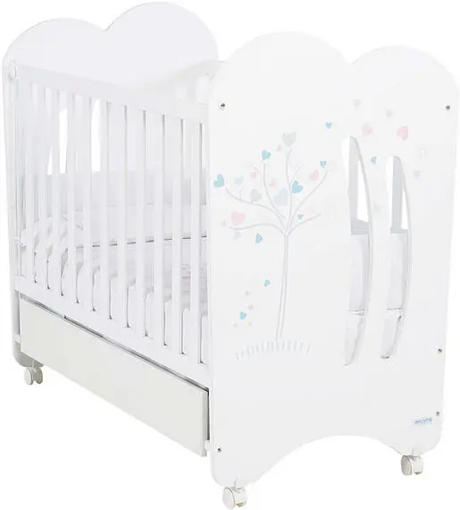 Детская кроватка Micuna Aura White, 120х60 см, белый (AURA WHITE) - фото 2