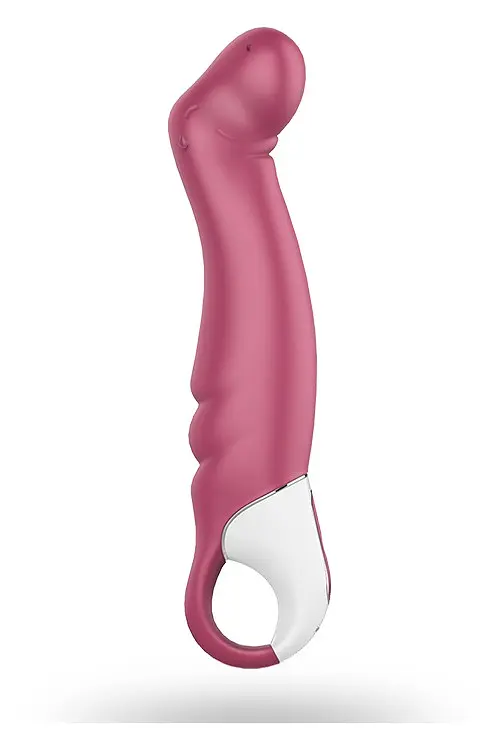 Вібратор Satisfyer Vibes Petting Hippo для точки G, 25.5х4.5 см рожевий - фото 3