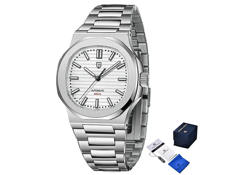 Чоловічий наручний годинник PD-1728 Silver-White Pagani Design acs0031104 - фото 2