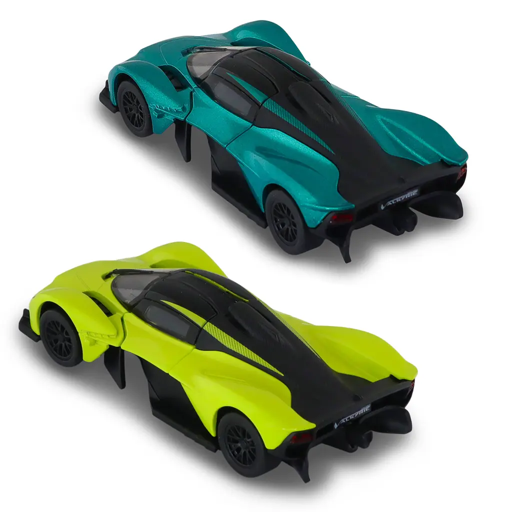 Автомодель TechnoDrive Aston Martin Valkyrie 2024 зелений жовтий (250951) - фото 4