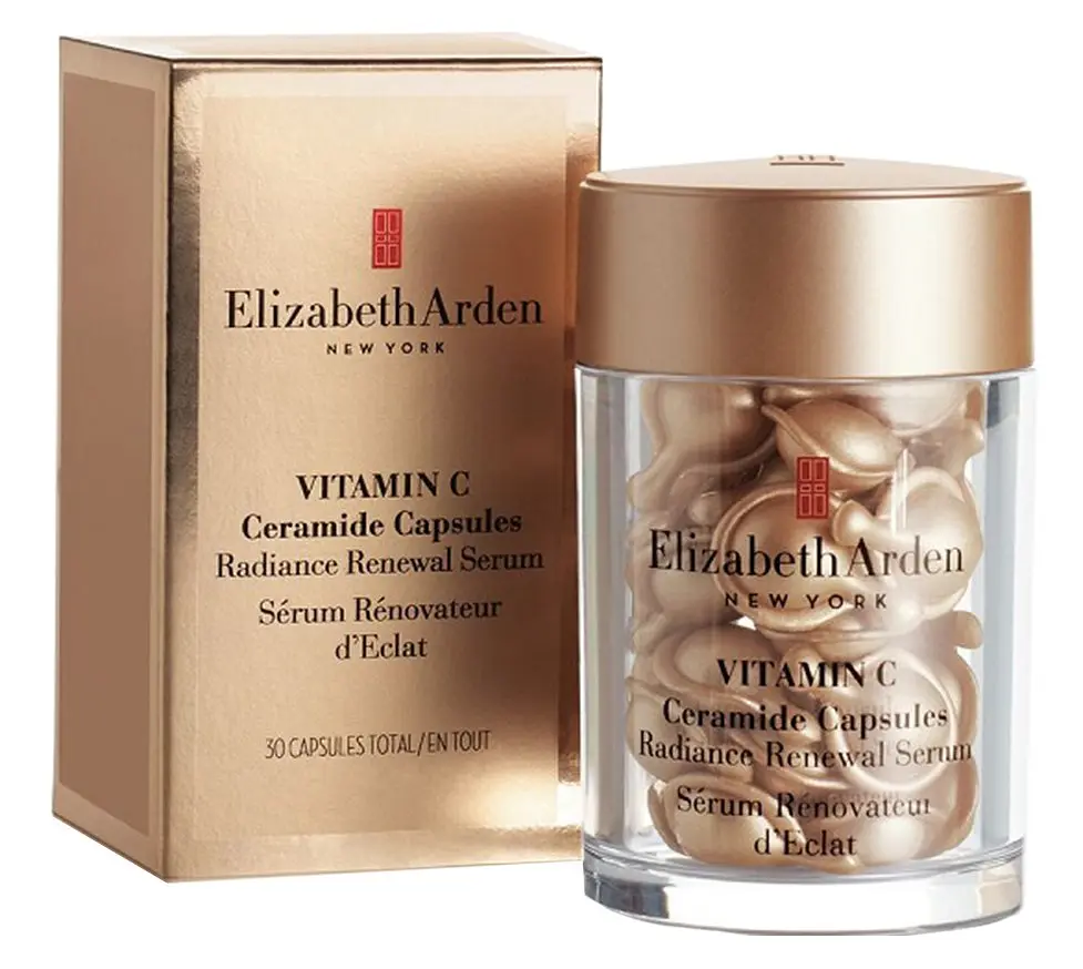 Капсули для обличчя Elizabeth Arden Vitamin C Ceramide Capsules Radiance Renewal Serum, оновлювальні, 30 шт. - фото 2