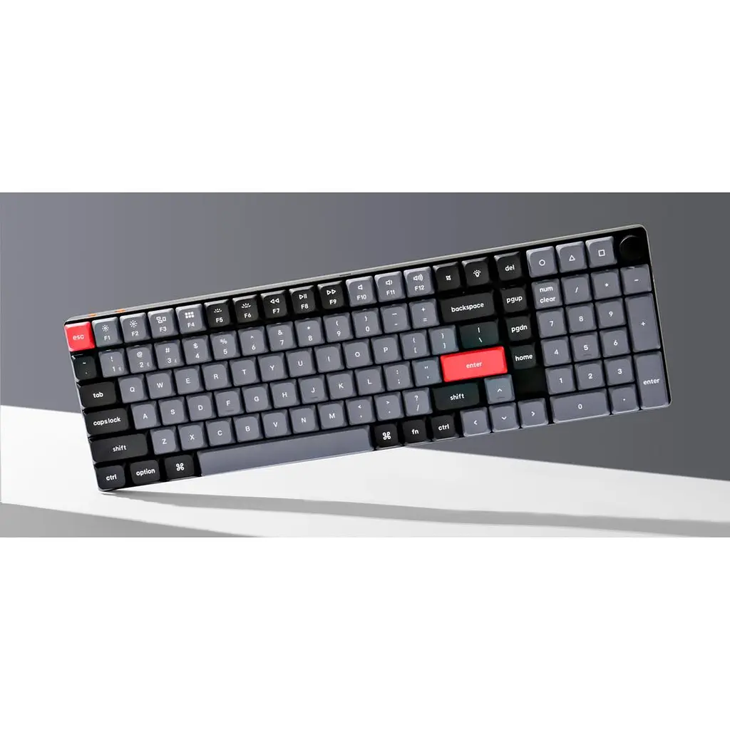 Клавиатура Keychron K17 PRO 100 Key RGB Hot-swap Gateron MX 2.0 Red Switch Black (K17P-H1-UA) [159758] - фото 3