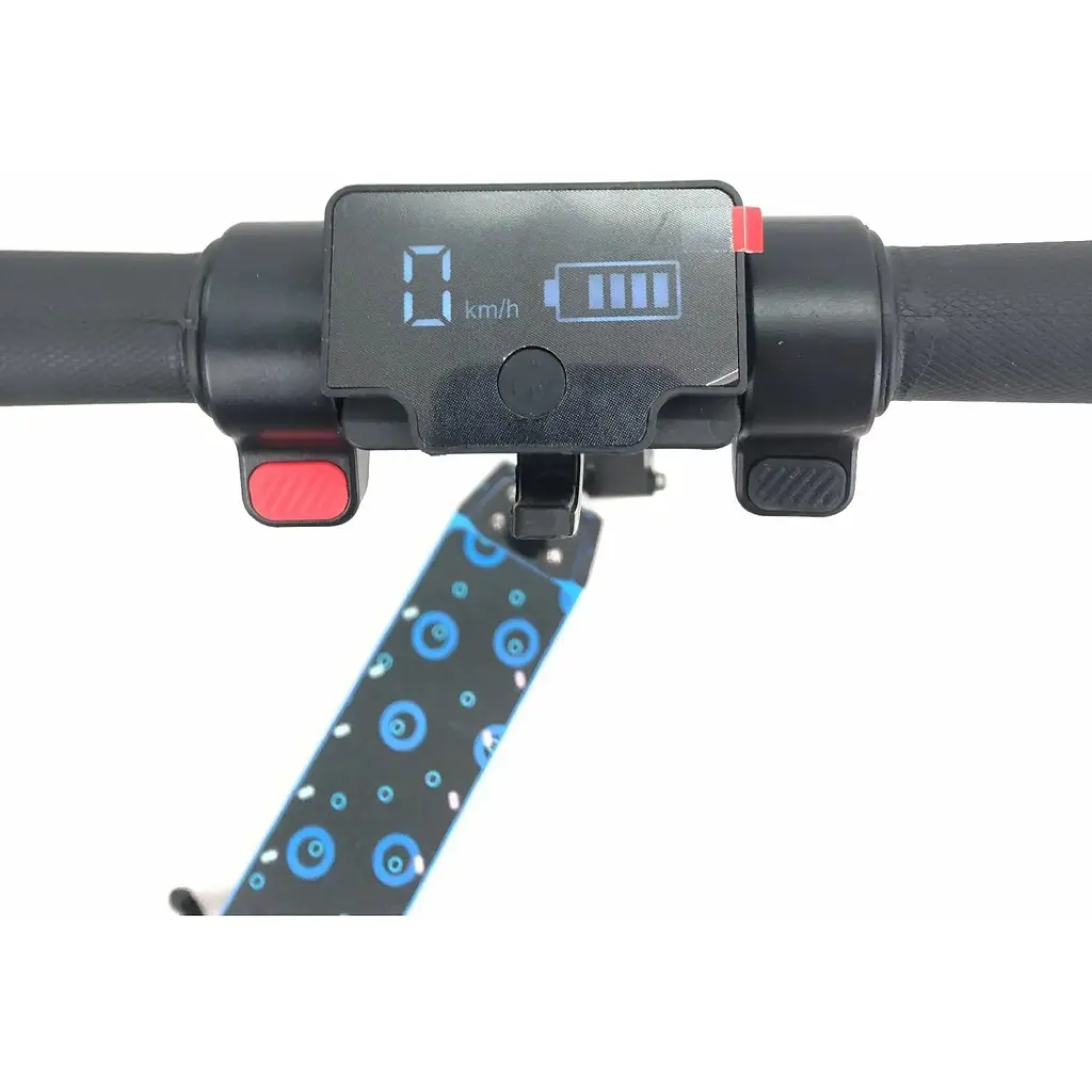 Дитячий Електросамокат E-Scooter ES3 LED + амортизатор Синій - фото 12