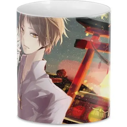 Кружка GeekLand Тетрадь дружбы Нацуме Natsume Yuujinchou 02.08.536 330 мл белая - фото 2