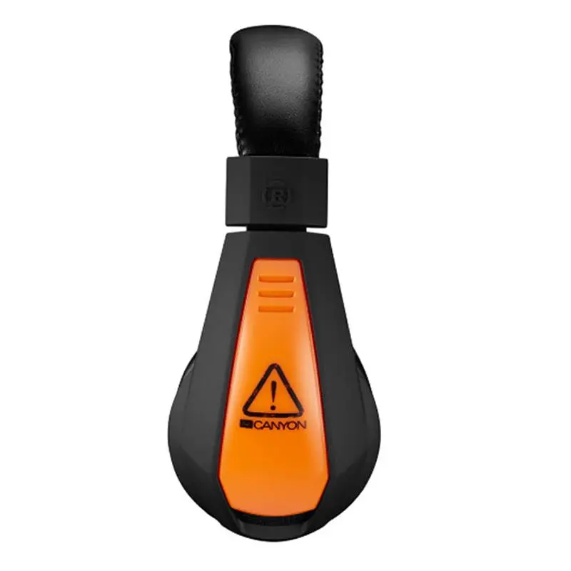 Навушники Canyon CND-SGHS1A Black/Orange - фото 2