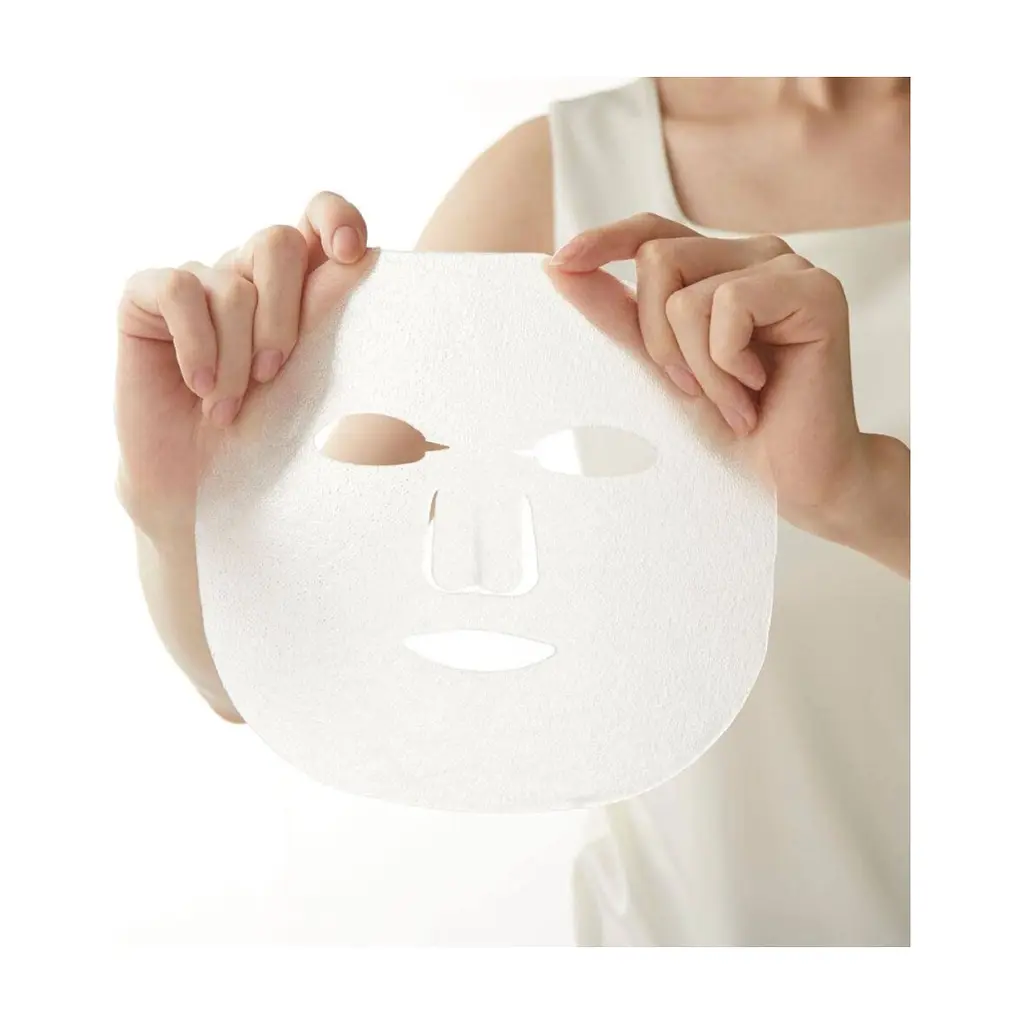 Маска для обличчя Lululun Face Mask Shimane Peony Омолоджуюча З коіксом та півонією 7 шт. (4582305069969) - фото 2