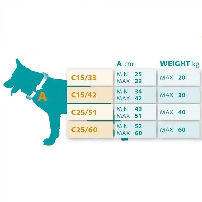 Нашийник для собаки Ferplast Ergofluo нейлон C15/33 - фото 6
