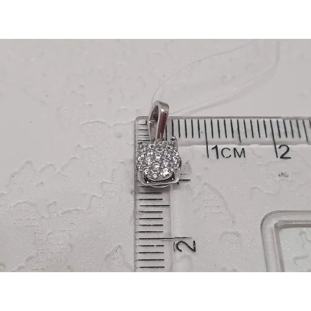 Срібна підвіска Qvaliz з фіанітами. 903-00777 - фото 4