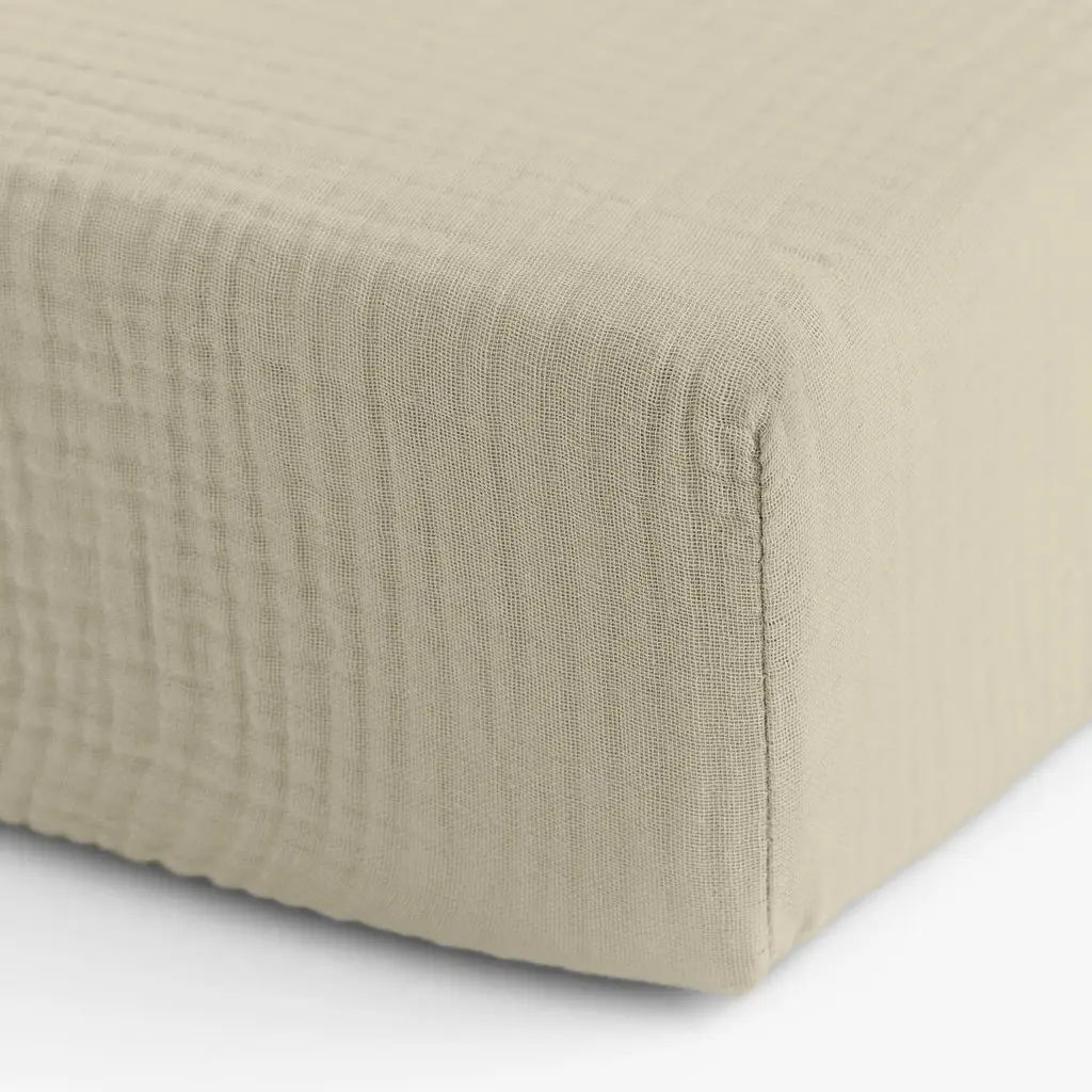 Комплект постільної білизни Cosas двоспальний муслін з простирадлом на резинці QUARTZ CS1 180 x 220 см (Muslin_07Quartz_El160x30-07Quartz_180) - фото 9