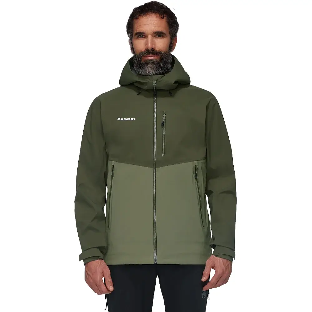 Куртка Mammut Alto Guide HS Hooded Jacket M XL Marsh-Dark Marsh - фото 2