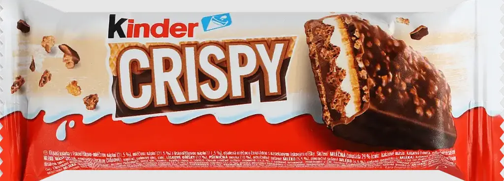 Шоколадні батончики Kinder Crispy 5 шт х 34 г - фото 3