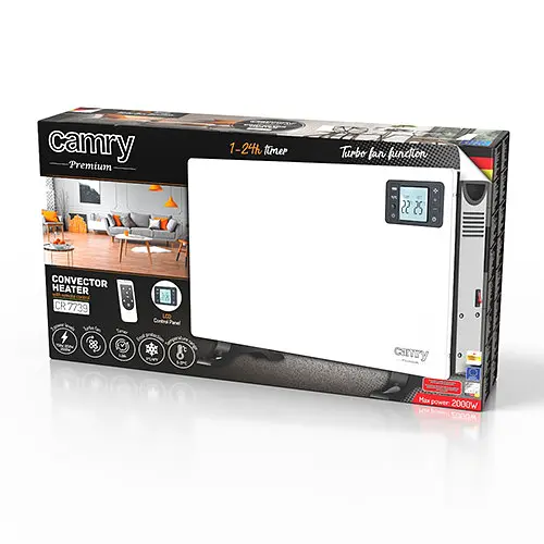 Конвектор Camry CR 7739 LCD - фото 7