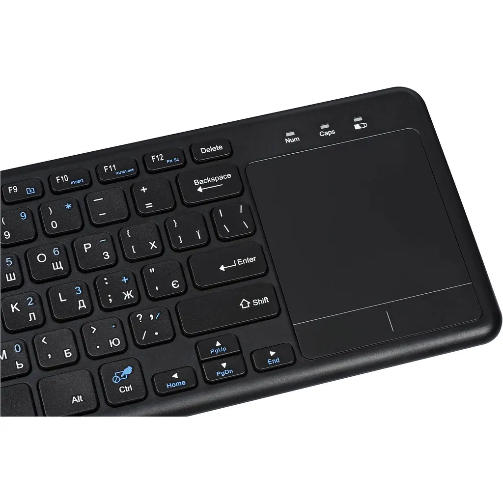 Клавіатура 2E KT100 WL UA Black (2E-KT100WB_UA) [150970] - фото 4