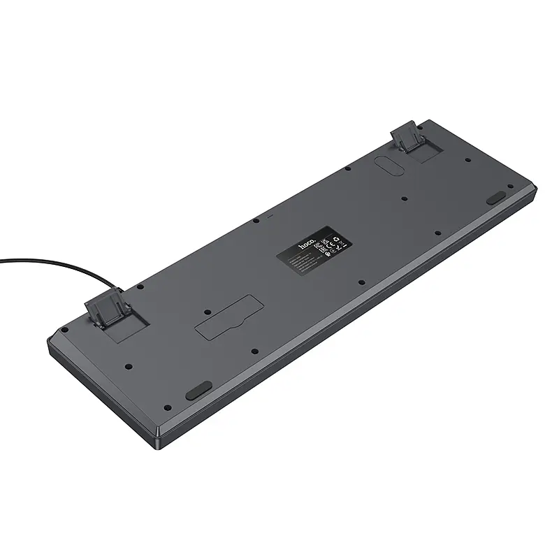 Клавіатура HOCO GM61 Murphy 3-color wired keyboard(Ukrainian version) star gray - фото 7