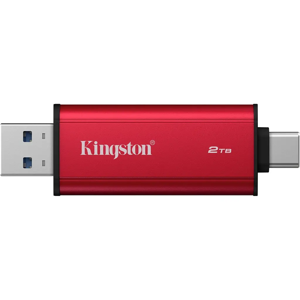 Зовнішній SSD накопичувач Kingston Dual Portable 2TB (SPSD/2TB) [155511] - фото 2