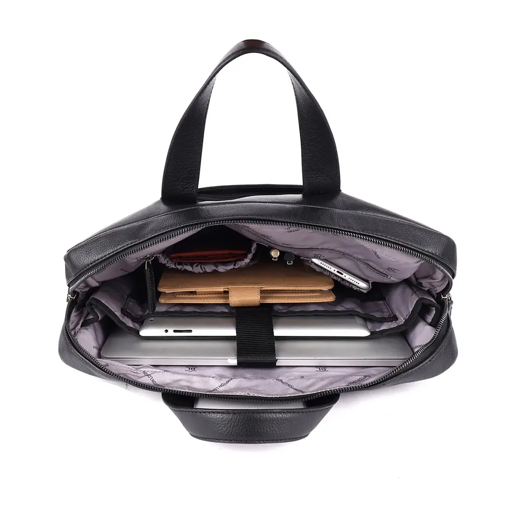 Сумка Brampton London Commandeer Black (64547 BLK) - фото 7