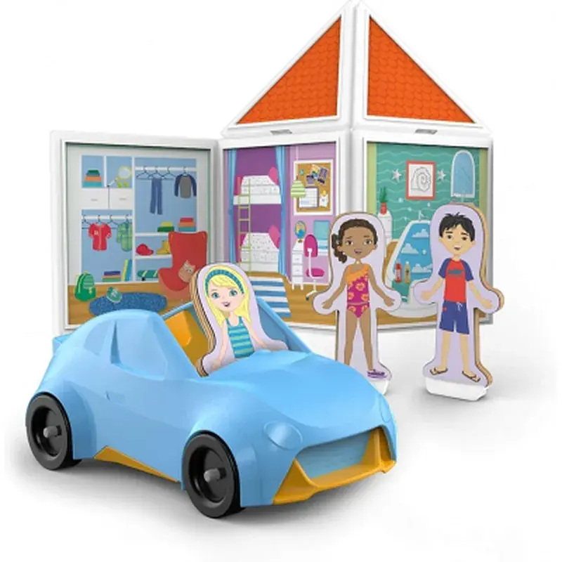 Ігровий набір Melissa&Doug магнітний набір будівель Наш дім (MD30650) - фото 4