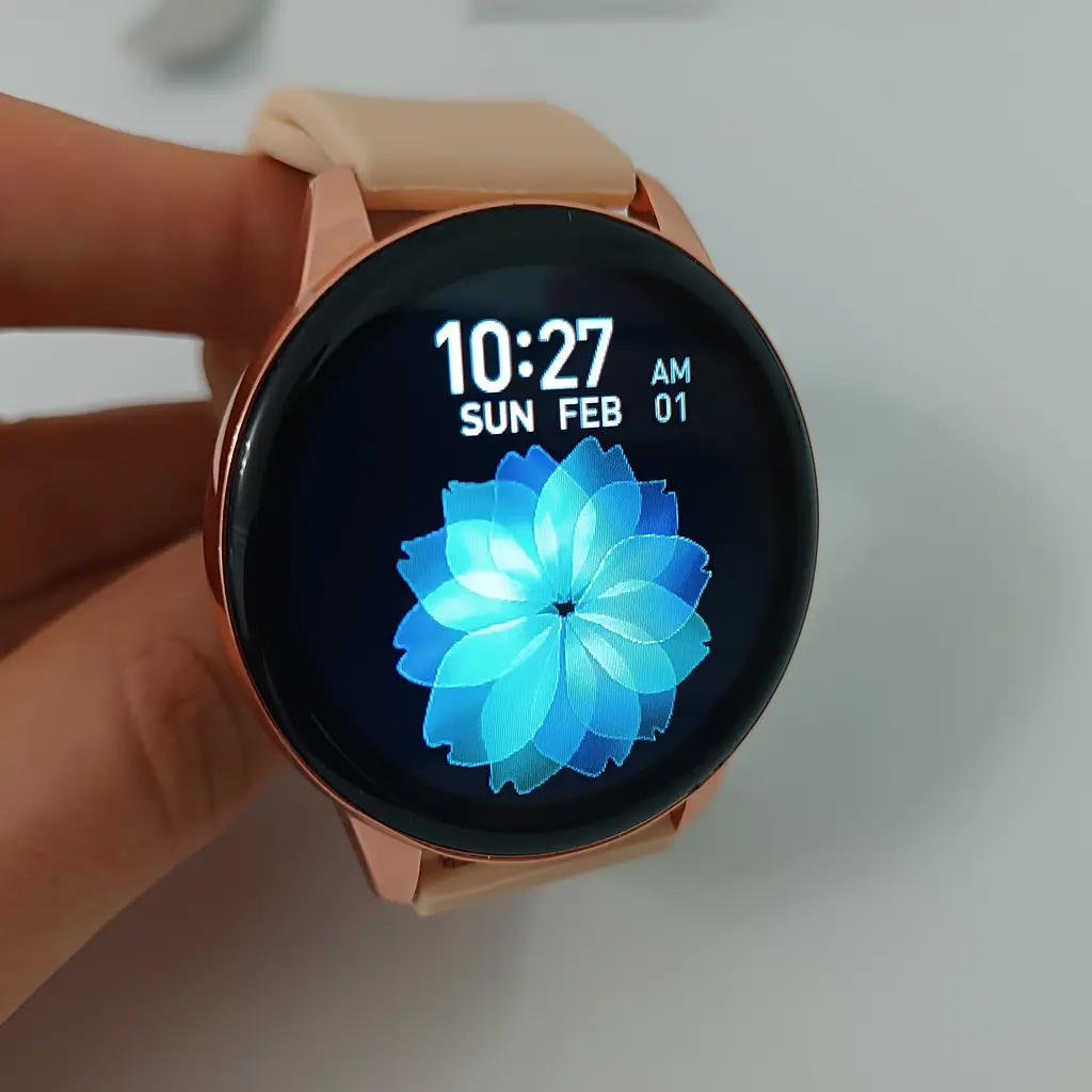 Смарт годинник T2 Pro Active 2 Bluetooth, встановлення свого фону, прийняття/здійснення дзвінків Золотий - фото 9