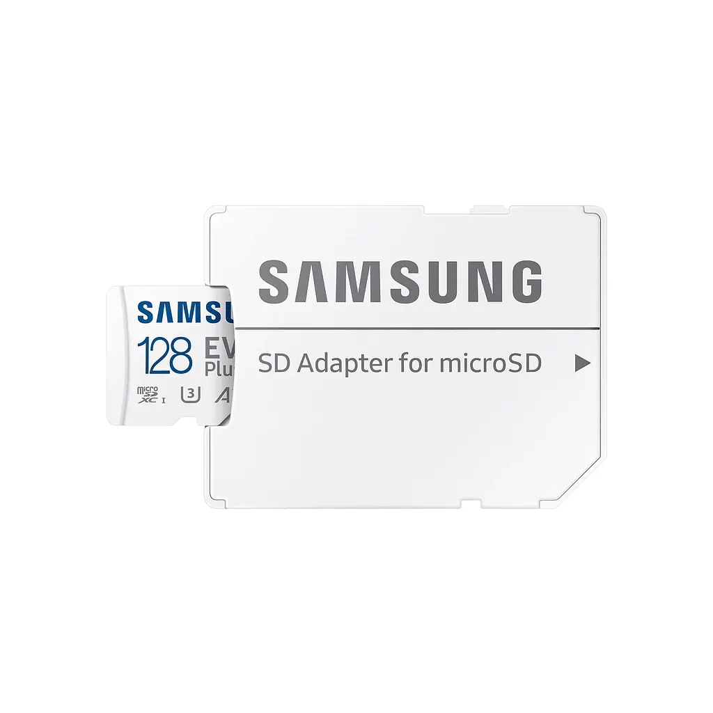 Карта пам'яті Samsung 128 GB microSDXC Class 10 UHS-I U3 V30 A2 EVO Plus+SD Adapte (MC128SA/EU) - фото 5