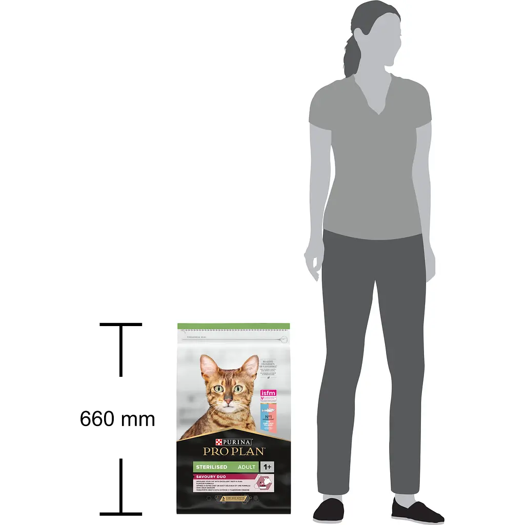 Сухой корм для стерилизованных кошек Purina Pro Plan Sterilised Senses с треской и форелью 10 кг - фото 4