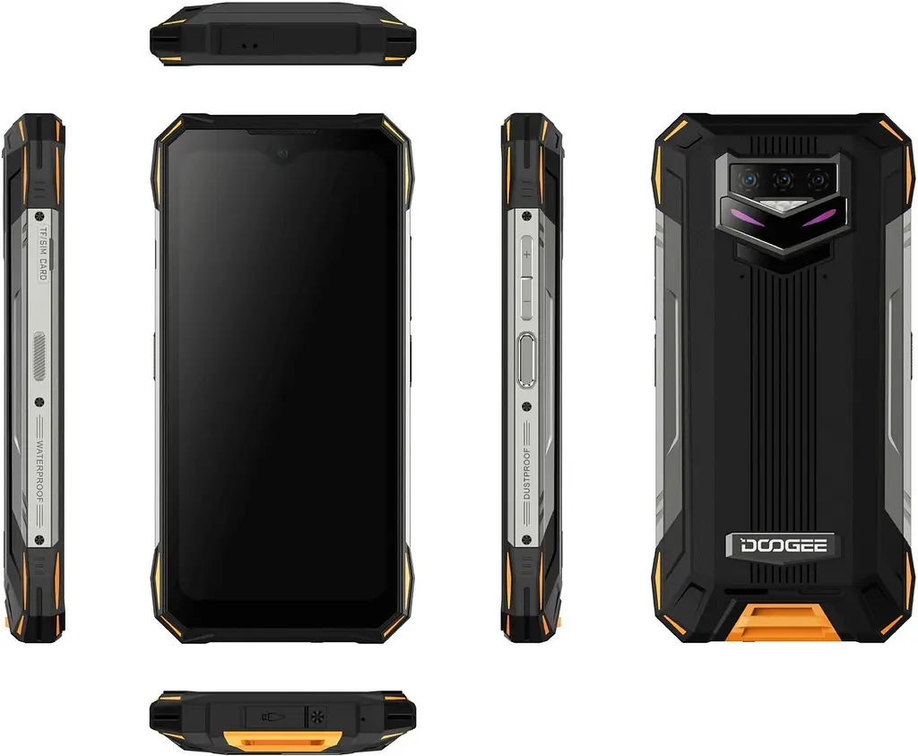 Захищений смартфон Doogee S89 Pro 8/256GB АКБ 12 000мАг Нічна зйомка Orange - фото 4