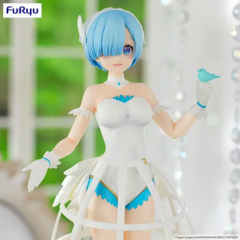 Фигурка Furyu Жизнь с нуля в альтернативном мире Рем Re:Zero Rem Birdcage Dress 22 см F RZ R BD1 22 - фото 7