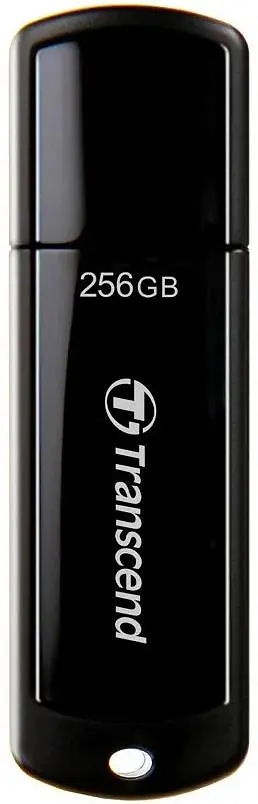 Накопитель 256GB USB 3.1 Type-A JetFlash 700 Черный Transcend teh0013420 - фото 2