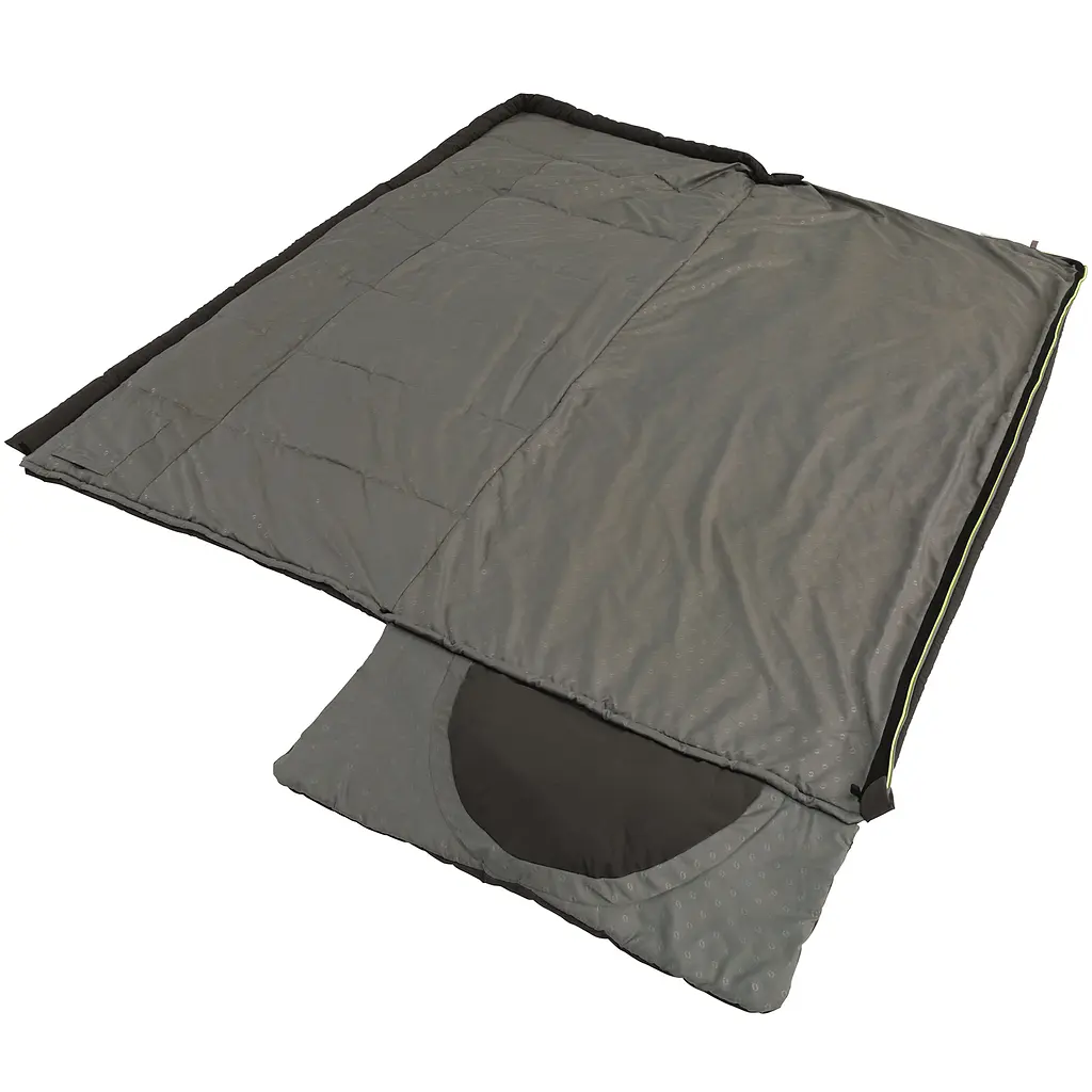Спальний мішок Outwell Contour Reversible/+2°C Midnight Black Right (230382) - фото 4